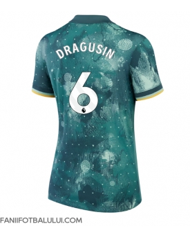 Tottenham Hotspur Radu Dragusin #6 Tricou Fotbal Replică 2024-25 Femei Treilea